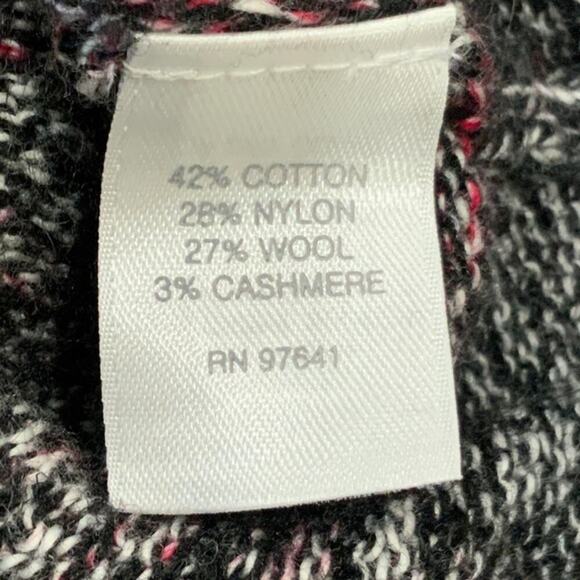 Pure J Jill Wool Cashmere Sweater Womens XS Petite Long Sleeve Side Slit Knit - Picture 5 of 8